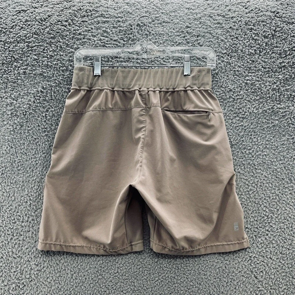 Glyder Shorts Womens Small Beige Active Stretch Running Workout Gym Unlined - Picture 8 of 14